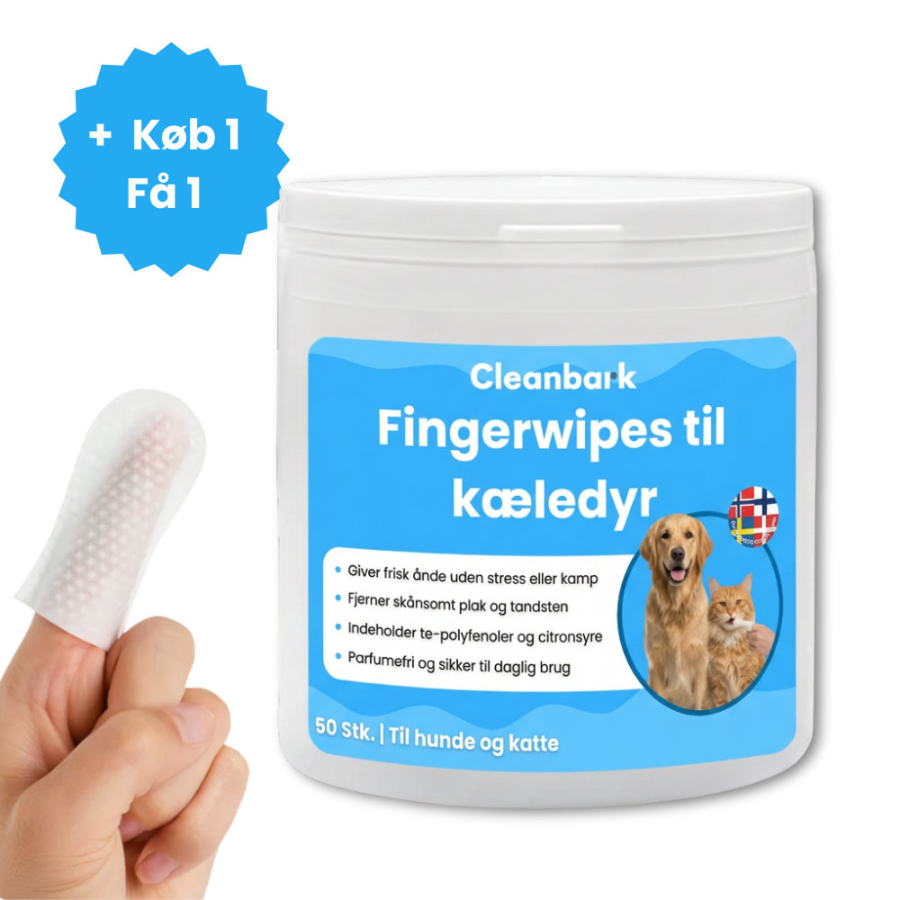 Finger Wipes til Kæledyr