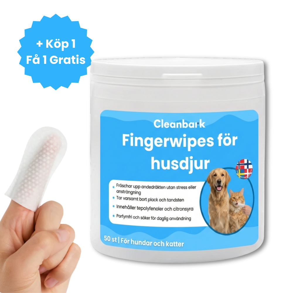 Fingerwipes för Husdjur
