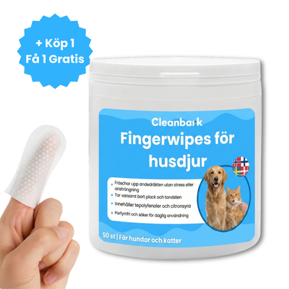 Fingerwipes för Husdjur